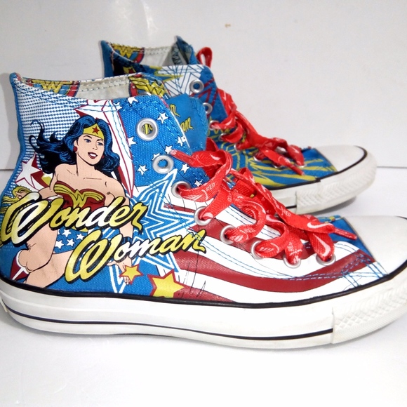 wonder woman converse size 9